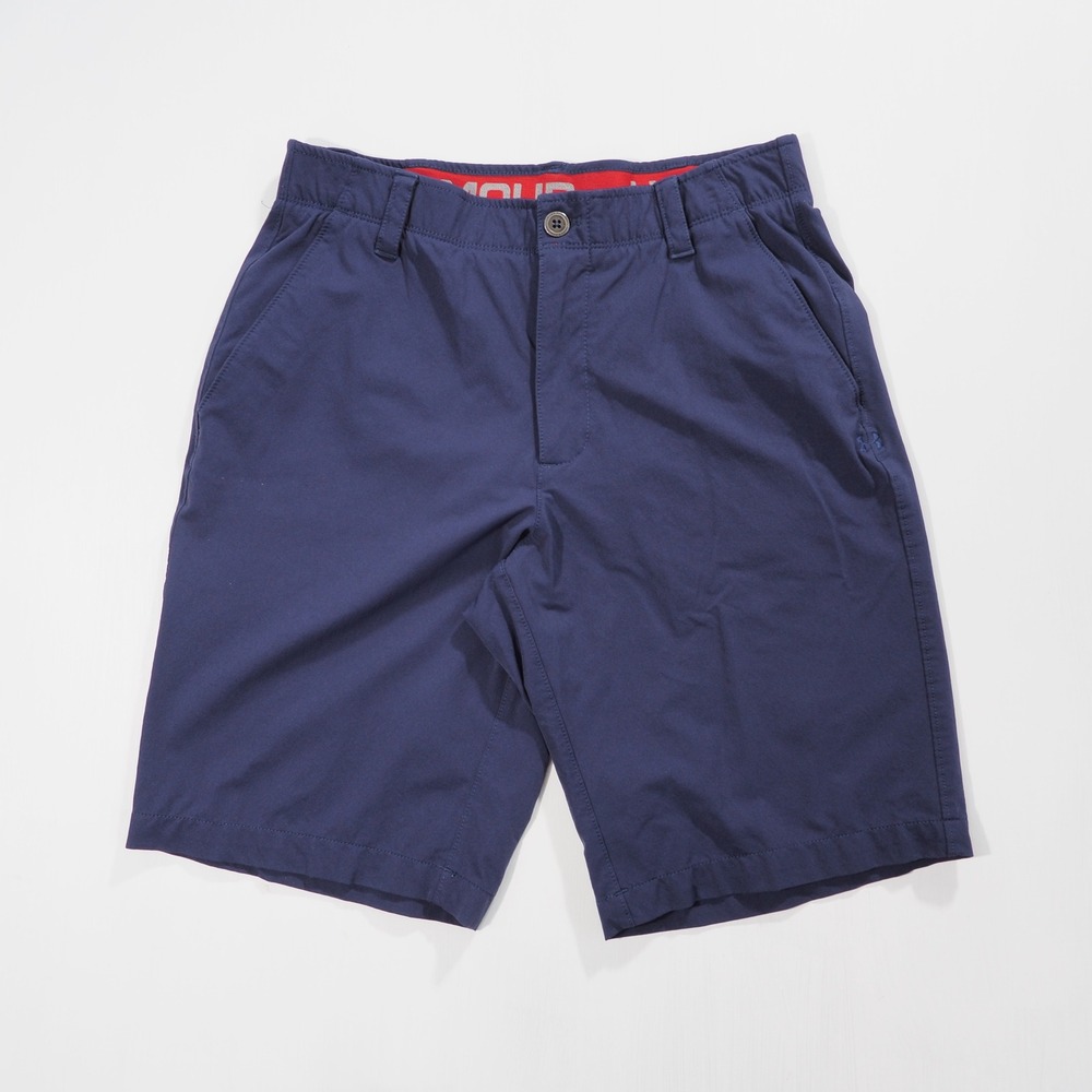 Under Armour Match Play Shorts Mens 32 Blue Golf Athletic Performance Heat Gear - Picture 1 of 10